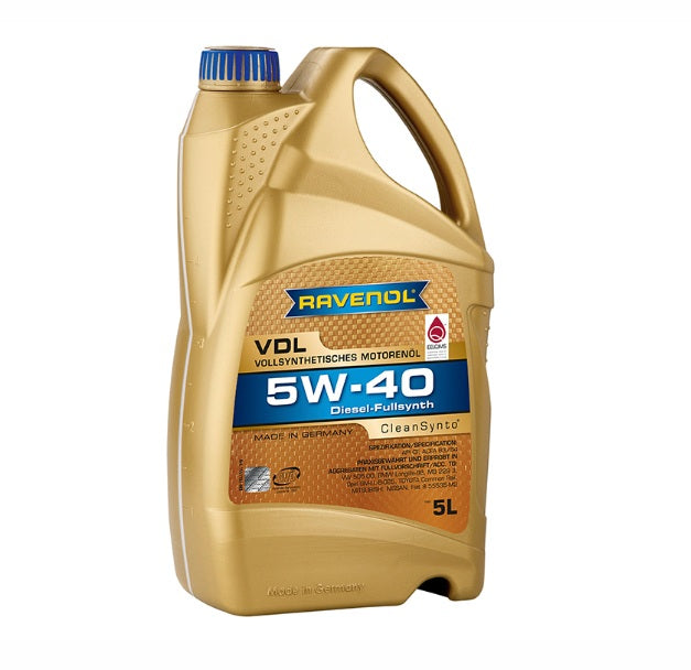 Motor Oil - 5W40 - VDL SAE - 5 Liters - RAVENOL
