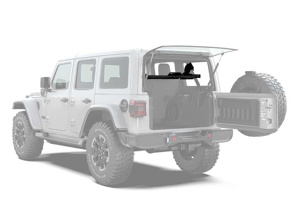 Jeep Wrangler JKU Cargo Molle Interior Shelf