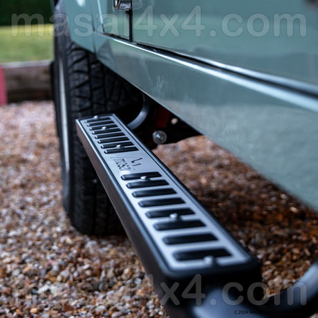 Kit- Side Steps - Black - Defender 110 - 4 Doors - MASAI