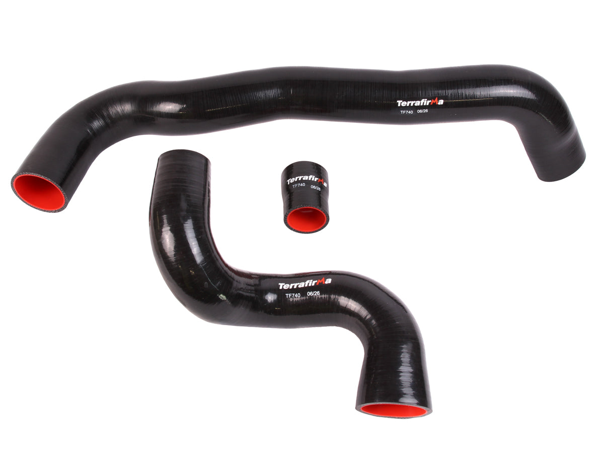 TF Silicone Intercooler Hose Kit Black Fits D3 TDV6 D4 & RRS 2.7TDV6 - TERRAFIRMA