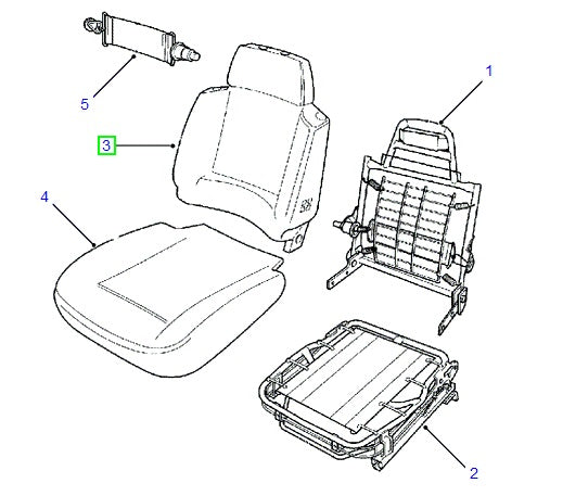 Seat Back Foam