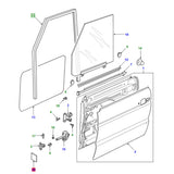 Front Door Window Glass Rubber Channel - ALLMAKES