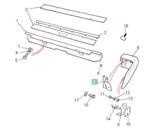Bumper Bracket Mounting RH