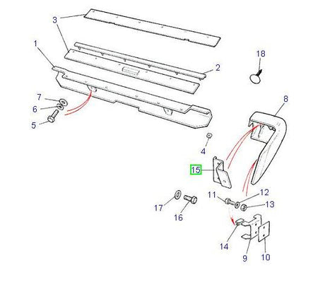 Bumper Bracket Mounting RH
