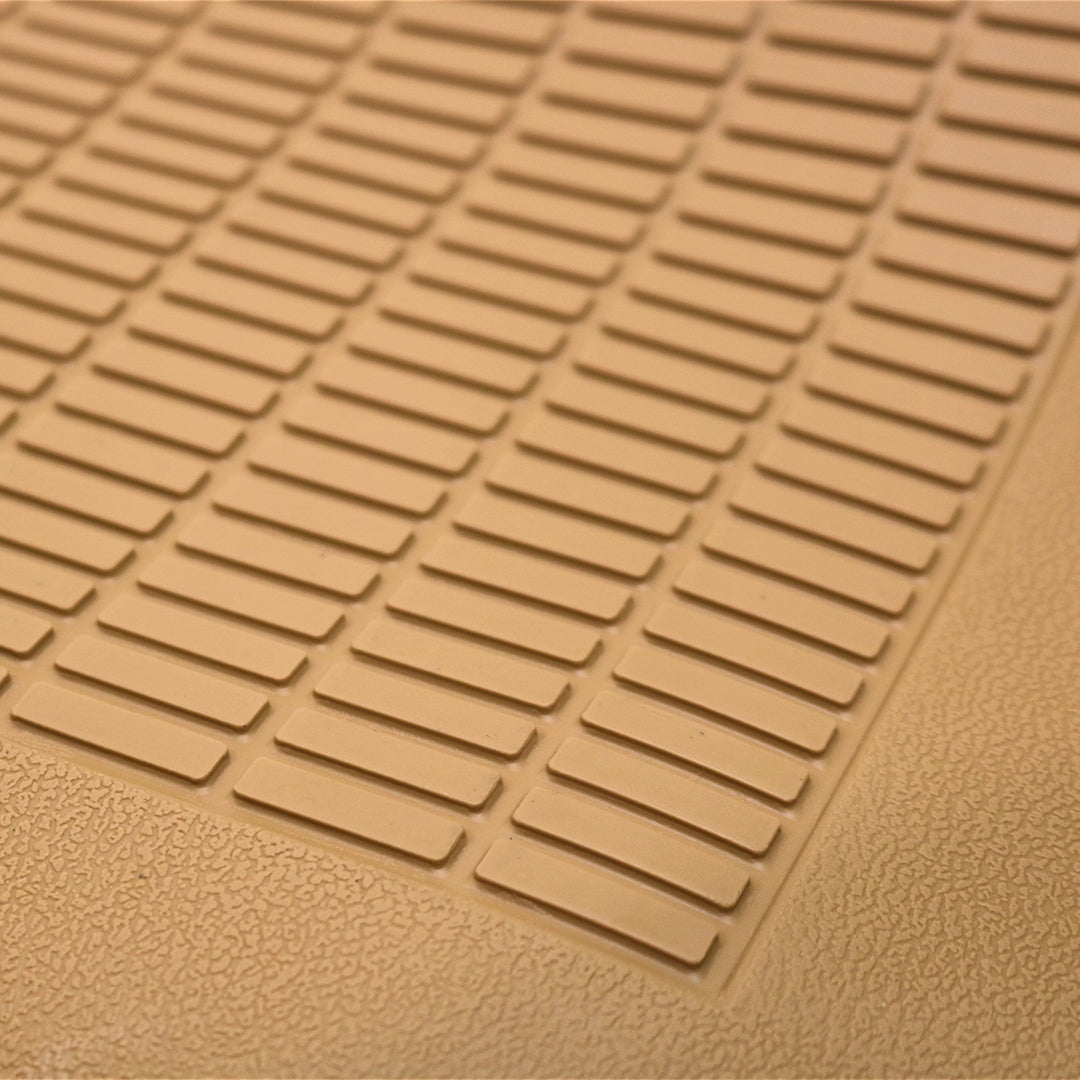 Range Rover Classic Front Mats in colour matched Palomino.