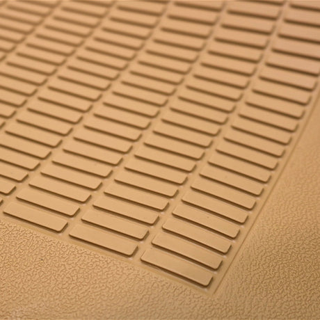 Range Rover Classic Front Mats in colour matched Palomino.