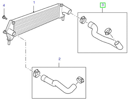 Hose - cooler to tube - def07>