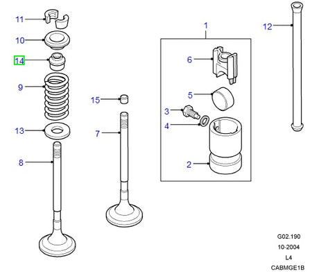 Valve Stem Oil Seal - Price Per Unit