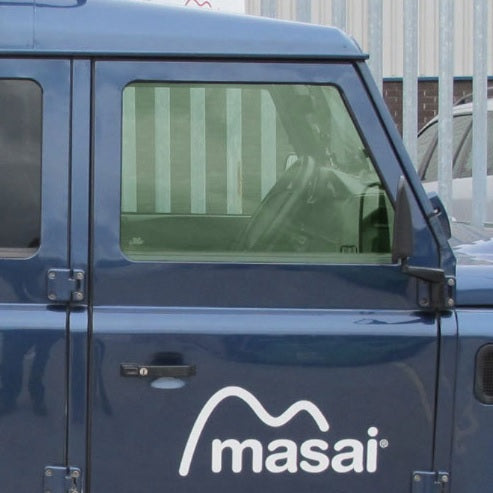 Front Door Glass - Green 5% - Pair - MASAI