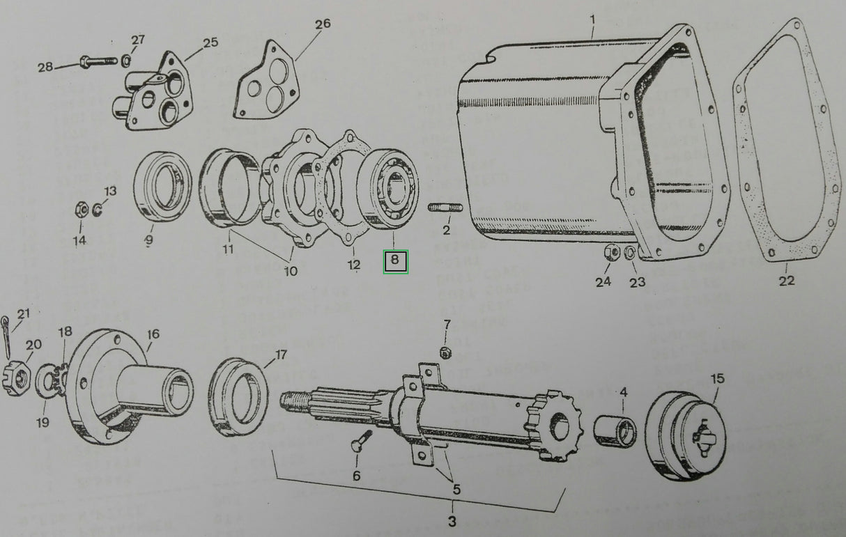 Bearing - ball - double grooved