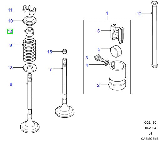 Valve Stem Oil Seal - Price Per Unit