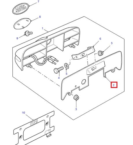 Gasket Handel Tailgate
