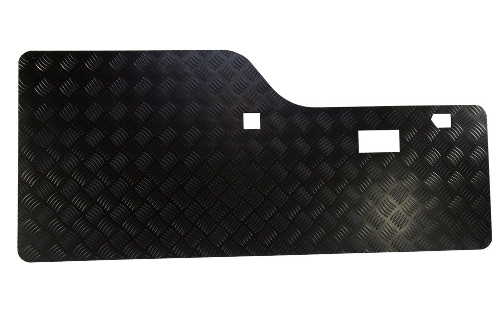 Inner Rear Door Chequer Plate - 2mm