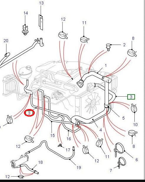 Connecting Hose - GENUINE LAND ROVER