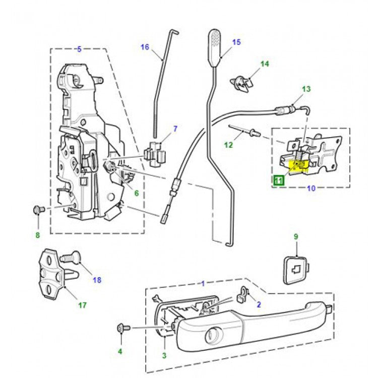 Clip - GENUINE LAND ROVER