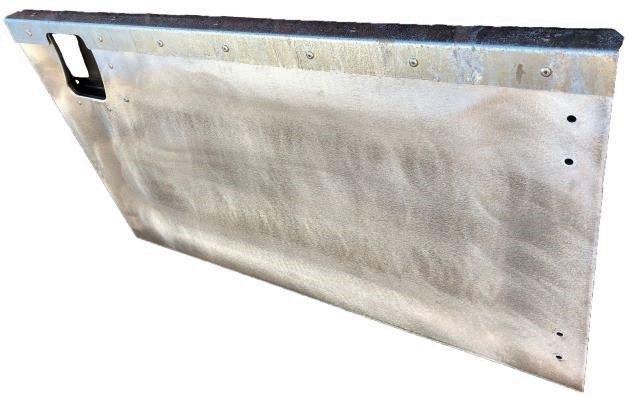 Half Tailgate Door With Steel Skin And Galvanised With Holes Suitable For Defender Vehicles