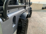 Terrafirma super wide spectre style wheel arch kit defender