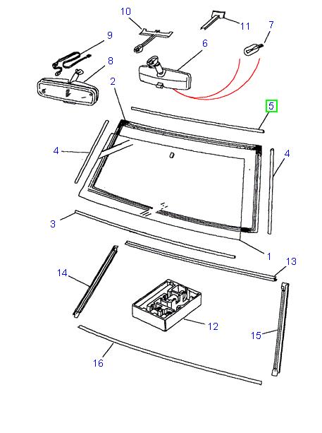 W/Screen Filler Strip Top