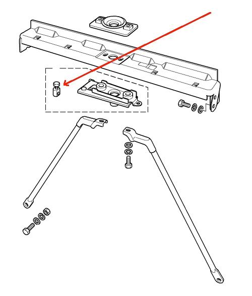 Kit - hood striker assy
