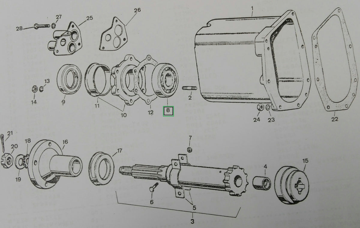 Bearing - ball - double grooved