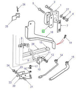 Washer Door Hinge