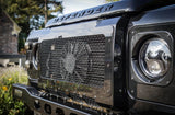 Front Grille - Stainless Steel - Glossy Santorini Black - AG PARTS