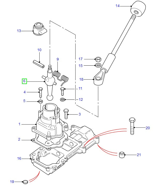 Gear Lever Lower