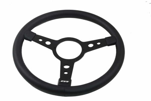 Mountney 15inches 3-Spoke Vinyl Replacement Steering Wheel