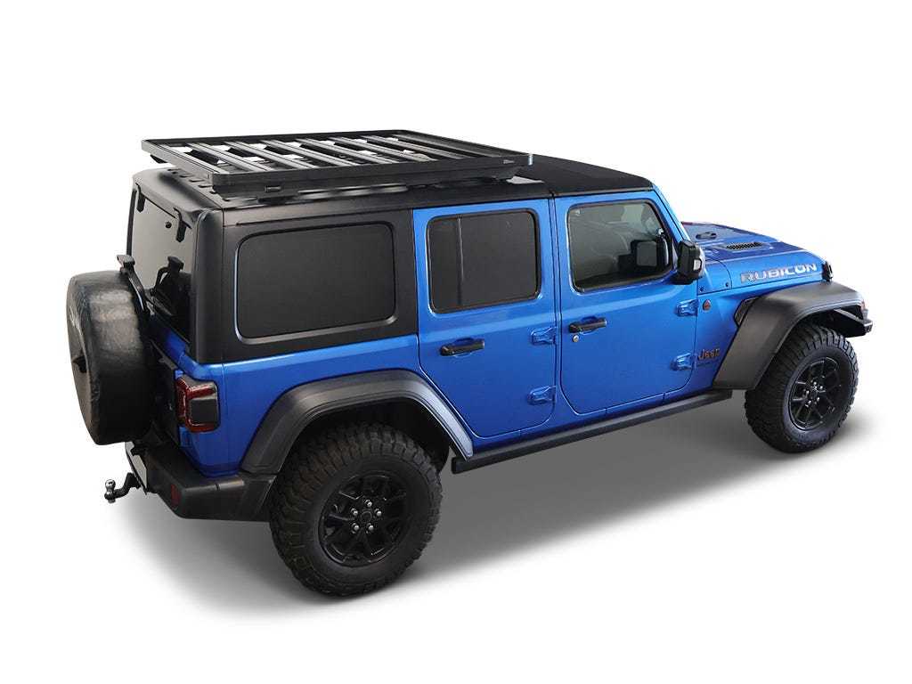 Jeep Wrangler JLU (2018-Current) 3/4 Slimline II Roof Rack Kit