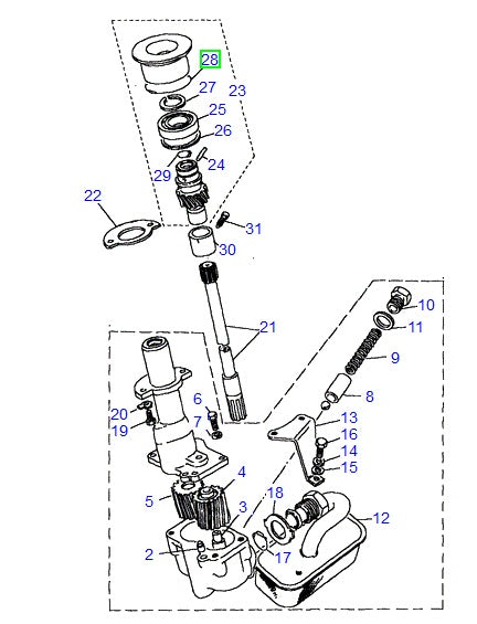 O Ring Oil Pump