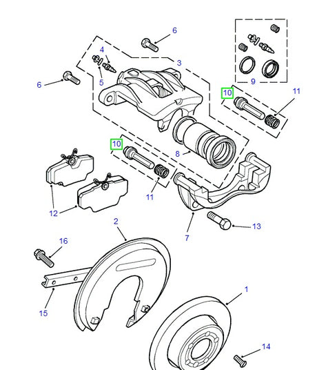 Caliper Guide Pin