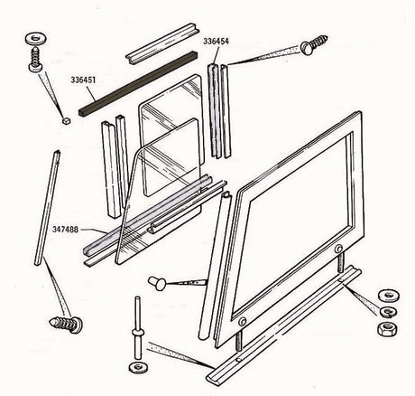 Window Channel - Front Lower