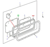 Intermediate Seal - Sliding Side Window