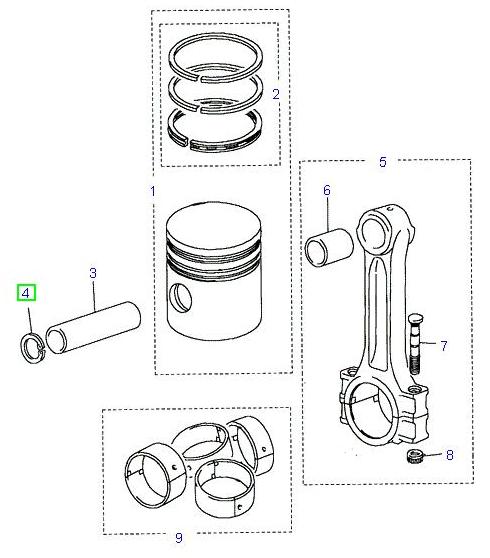 Circlip Gudgeon Pin