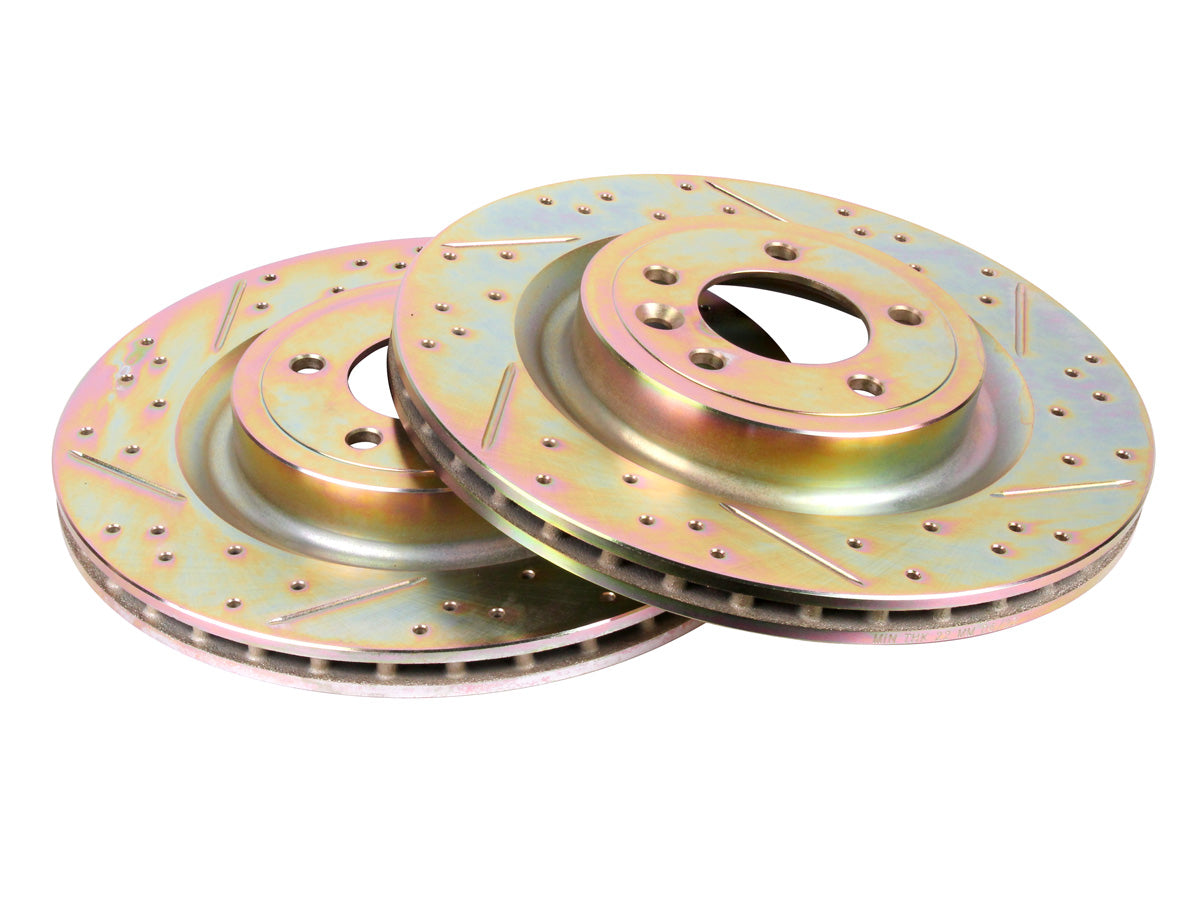 Brake Disc Vented - Rear - Pair - TERRAFIRMA