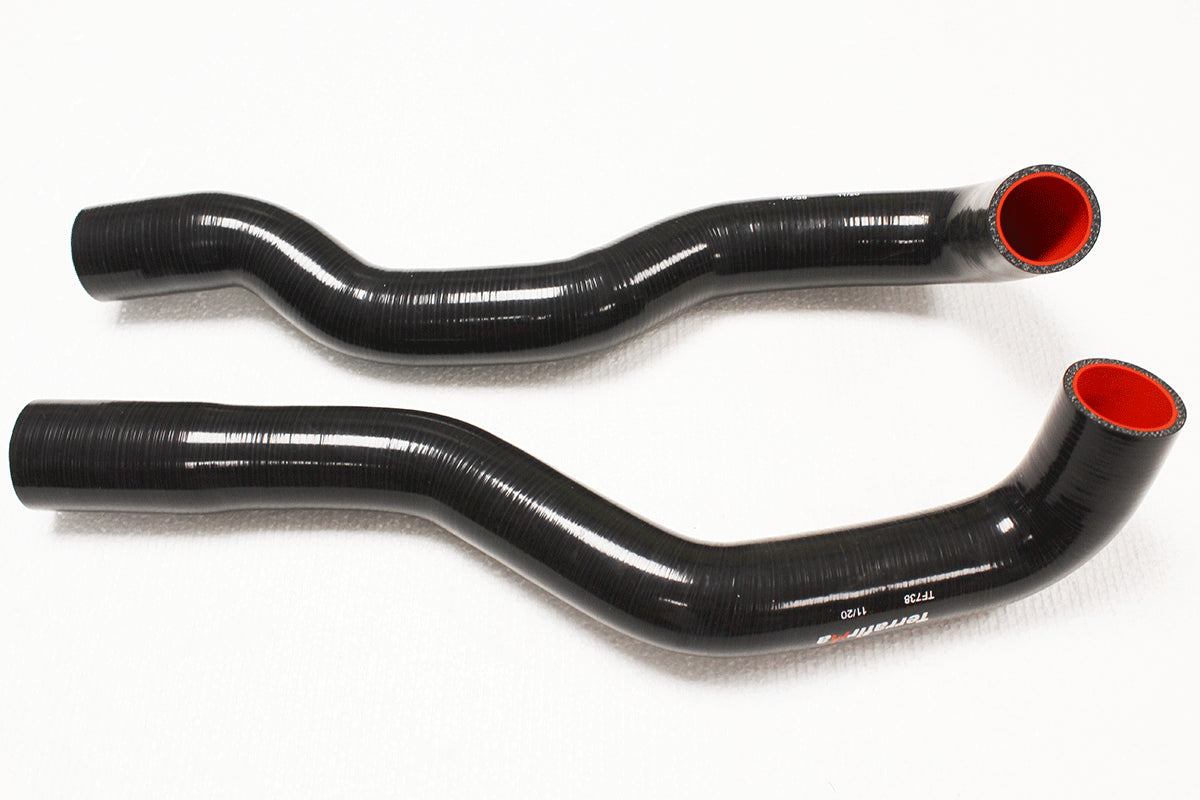 Terrafirma silicone intercooler hose kit black 90/110/130 td4