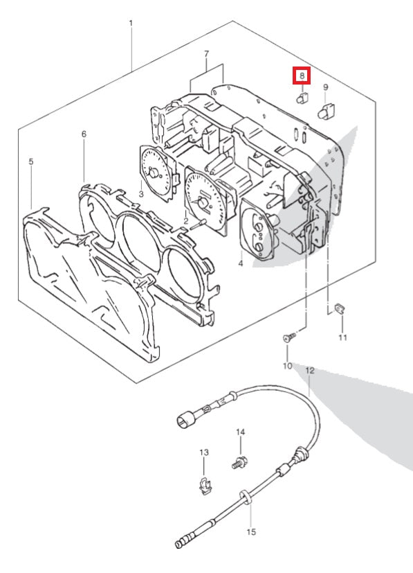 Lamp and Lampholder (12V - 1,2W)