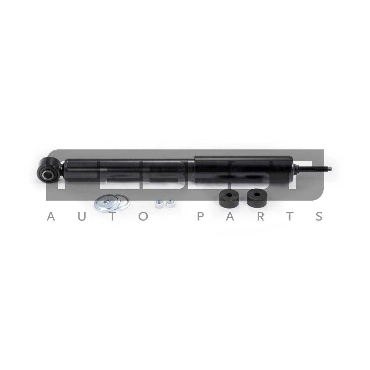 Rear shock absorber, gas pressure