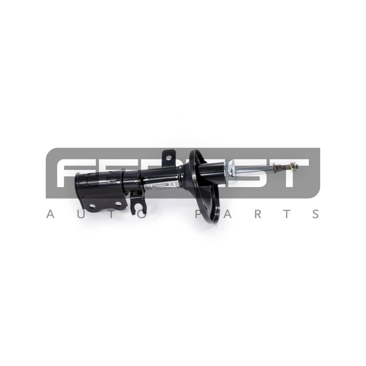 Front right shock absorber, gas pressure