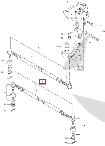 Steering Bar - Wheel to Wheel