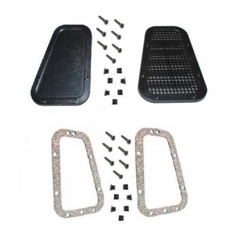 Upper Ventilation Cover Kit - With Ventilated and NOT Ventilated Grille