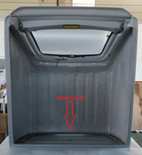 Hardtop with side and rear windows