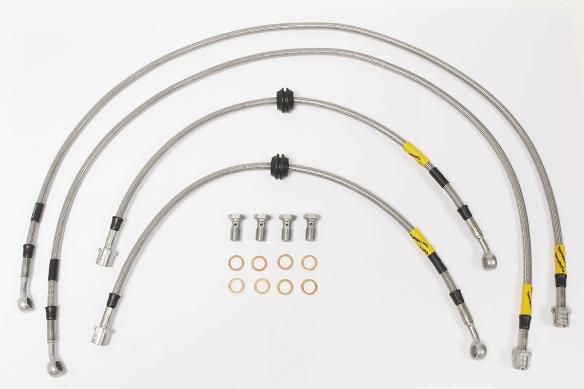 Goodridge Brake Lines - Stainless Steel - Height +2" (5cm)