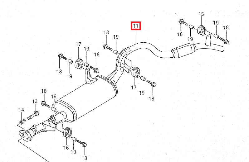 Vitara Rear Silencer