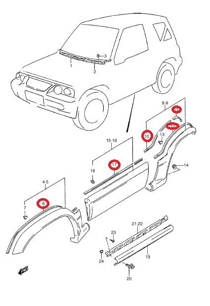 Front Door Molding - Unit