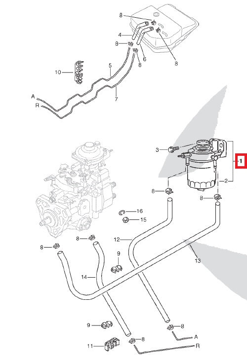 Fuel Filter Assy