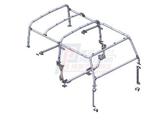 8 Point Roll Cage - NAS Style