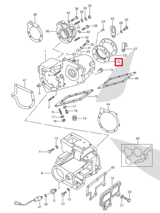 Input Shaft Bearing Housing