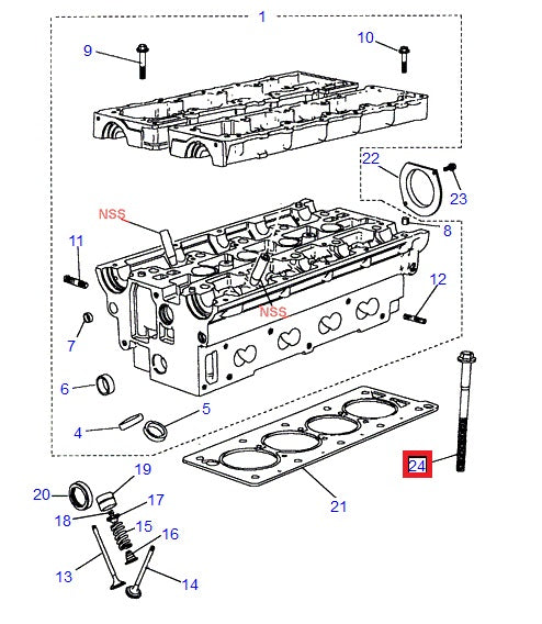 Bolt Cylinder Head