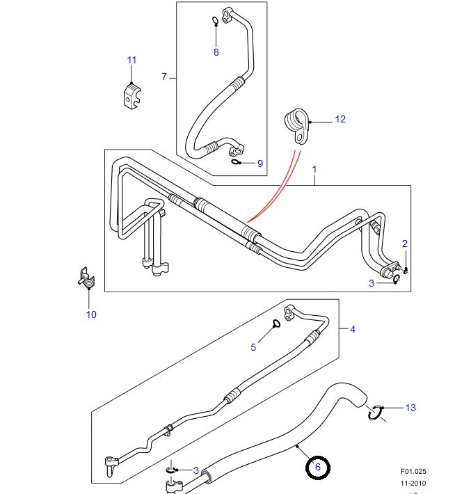 Hose - air condition